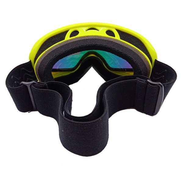 Custom large spherical anti fog kids ski goggles