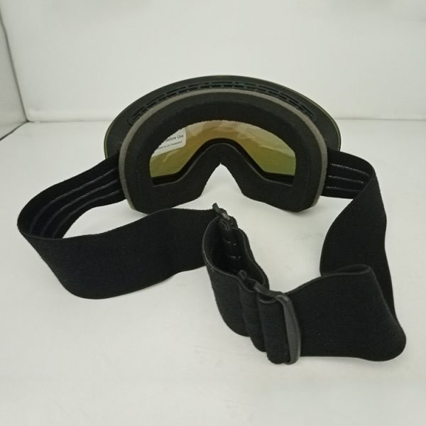 Custom anti fog cylindrical magnetic lens goggles