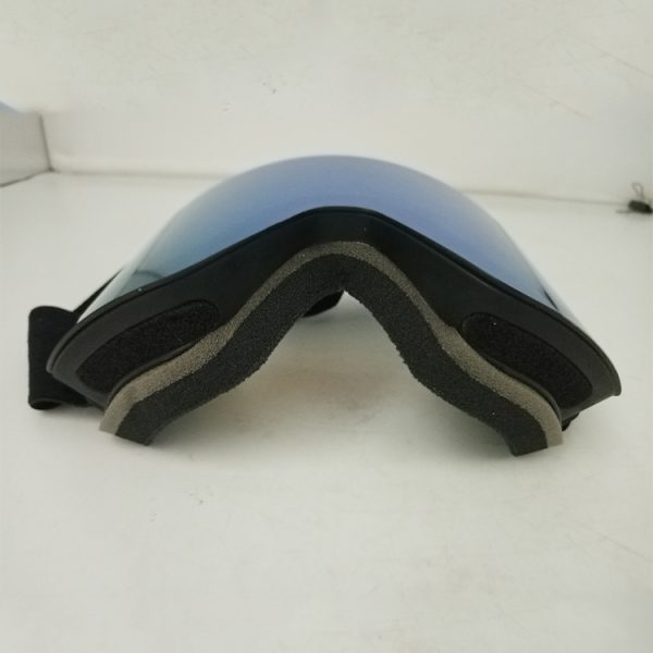 Custom anti fog cylindrical magnetic lens goggles