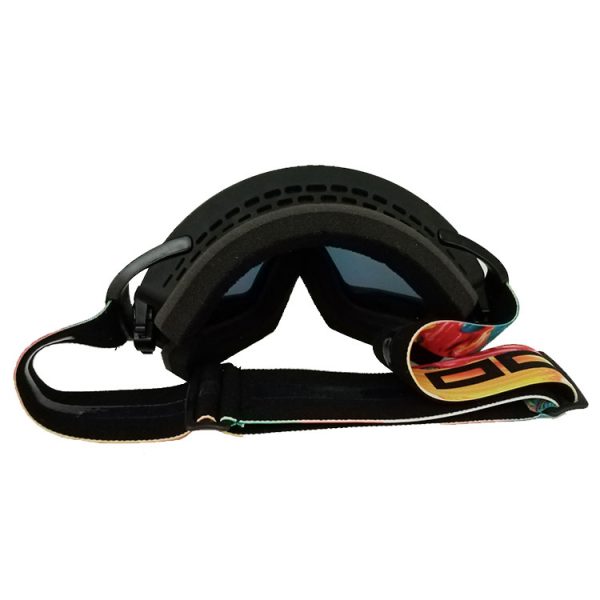 Custom anti fog removable lens otg ski goggles