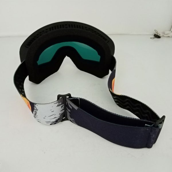 Ski goggles with removable lenses double anti - fog