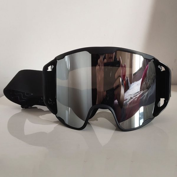 Snow goggles over glasses antifog UV400 custom