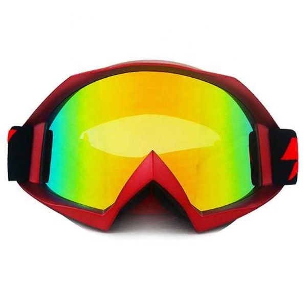 Motocross google anti scratch windproof anti-fog custom