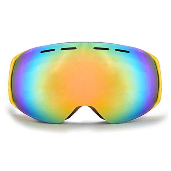 Child ski goggles anti fog UV400 windproof magnetic lens