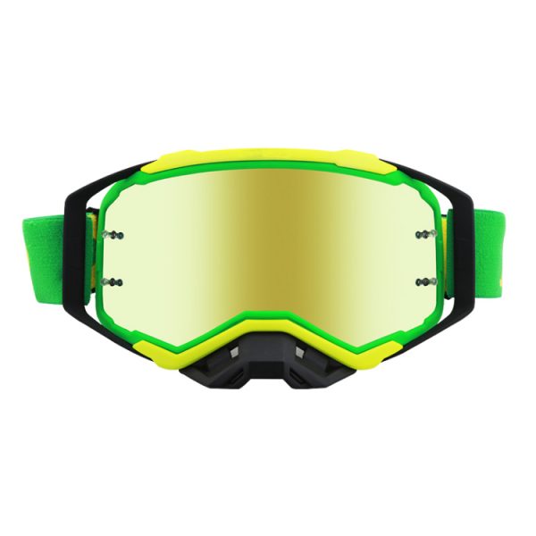 Mx goggles with nose guard custom logo strap lens