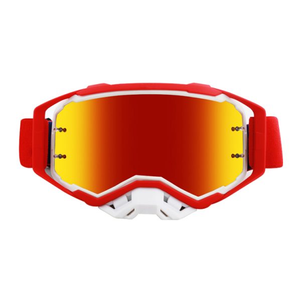 Mx goggles with nose guard custom logo strap lens