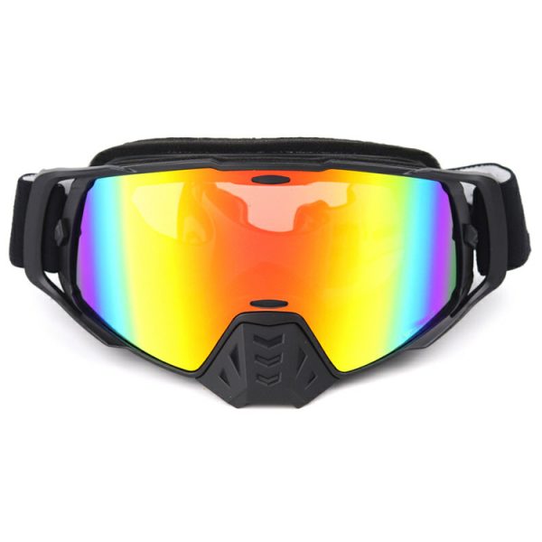 Off road helmet goggles MX goggles replaceable lenses