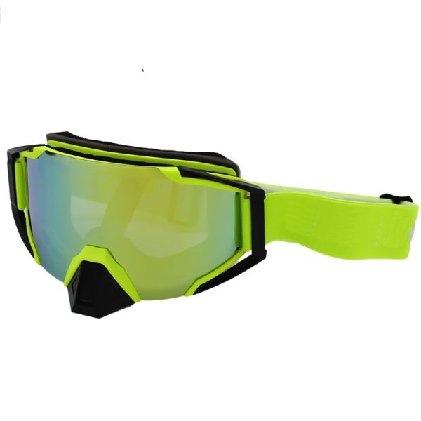Dirt bike goggles anti fog UV400 glare anti scratch custom