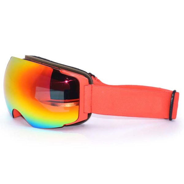 Sport goggle ski uv 400 magnetic lens snowboard goggle