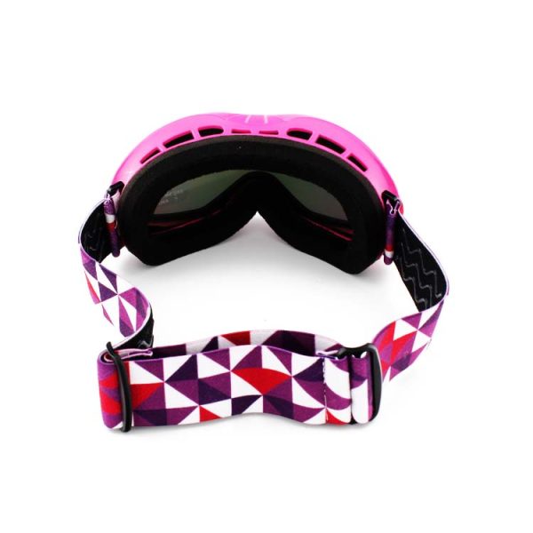 Ski goggles pink Anri-fog snow snowboard goggles