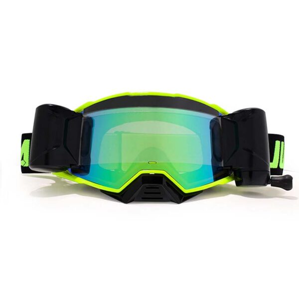 Dirt biking goggles anti scratch roll off goggles