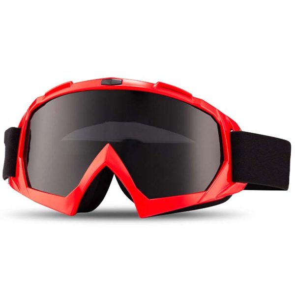 Motorcycle goggles over helmet off road mx goggles