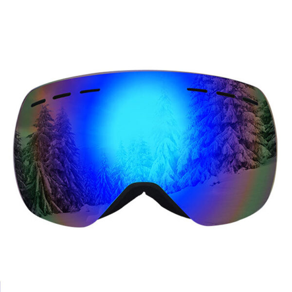 Adult ski goggles OTG design spherical lens - Image 4