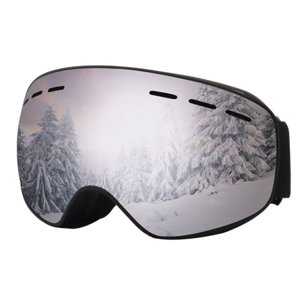 Spherical snow goggles mirrored anti uv - Image 2