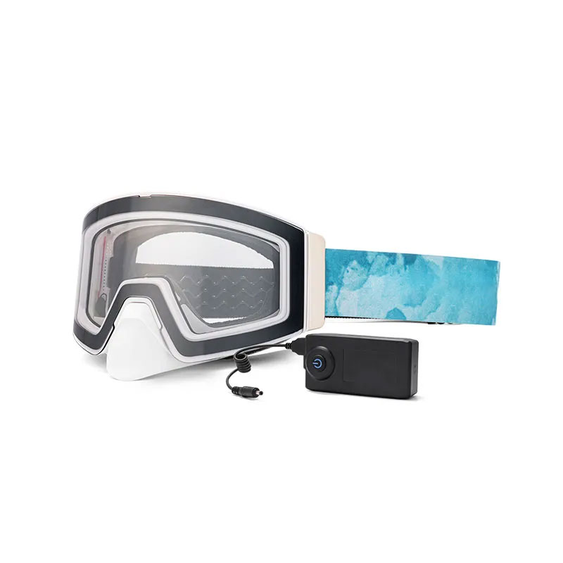 Heated Antifog Ski Goggles