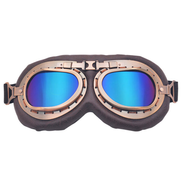 Retro motocross goggles harley motorcycle glasses - Image 4