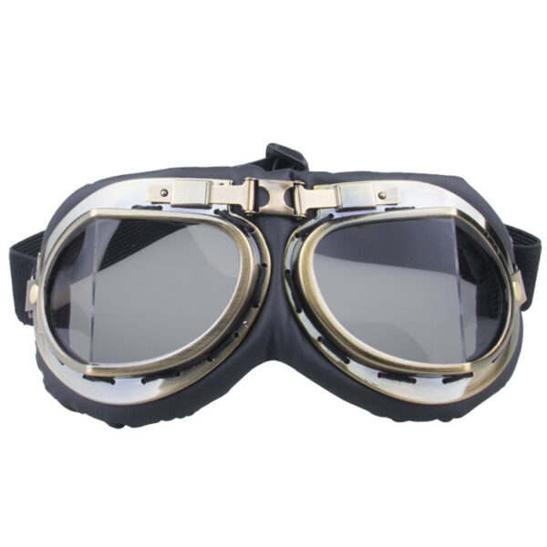 Classic motorcycle goggles vintage harley goggles - Image 3