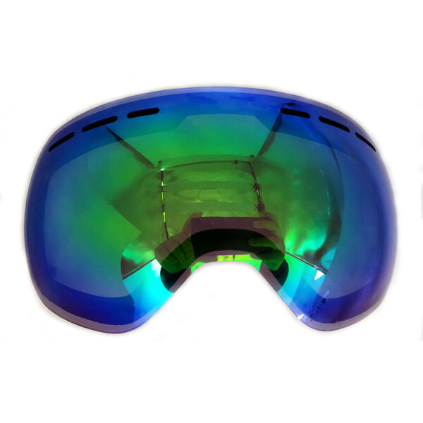 Ski goggles green lens factory wholesale customization