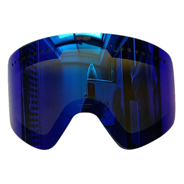 Ski goggles blue lens factory custom