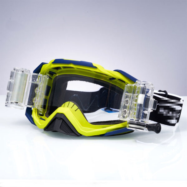 Pro mx goggles with roll off system customizable