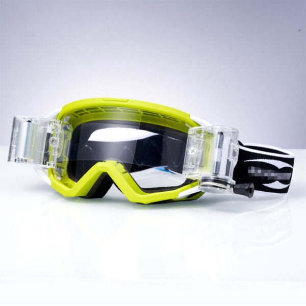 Roll off goggles motocross motorbike riding customizable logo