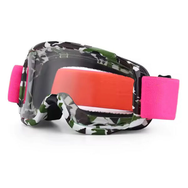 Dirt track goggles UV protection flawless vision customizable