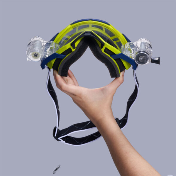 Pro mx goggles with roll off system customizable