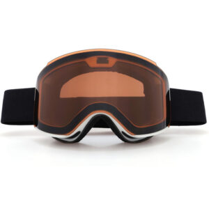 Photochromic snow goggles cylindrical magnetic suction intelligent photosensitie