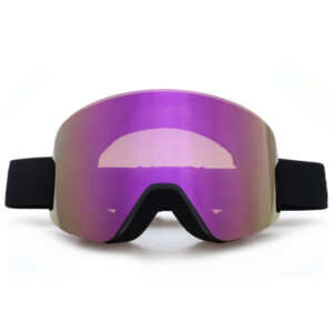 Outdoor ski goggles cylindrical lens UV400 anti fog custom