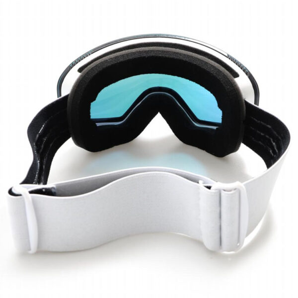 Wide view ski goggles OTG magnetic cylindrical lens customizable