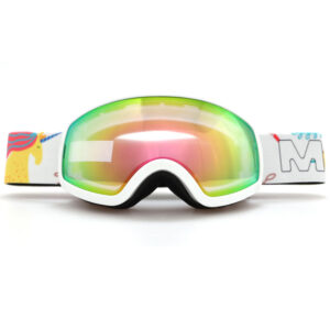 Good snow goggles for kids factory customizable Logo