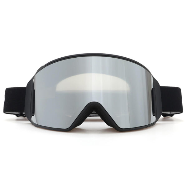 Ski goggles replaceable lens cylindrical magnet factory custom