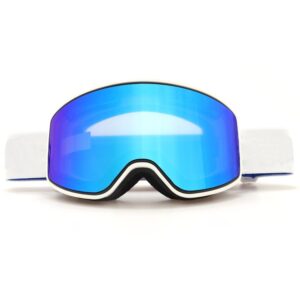 Anti fog snow goggles cylindrical lens customizable