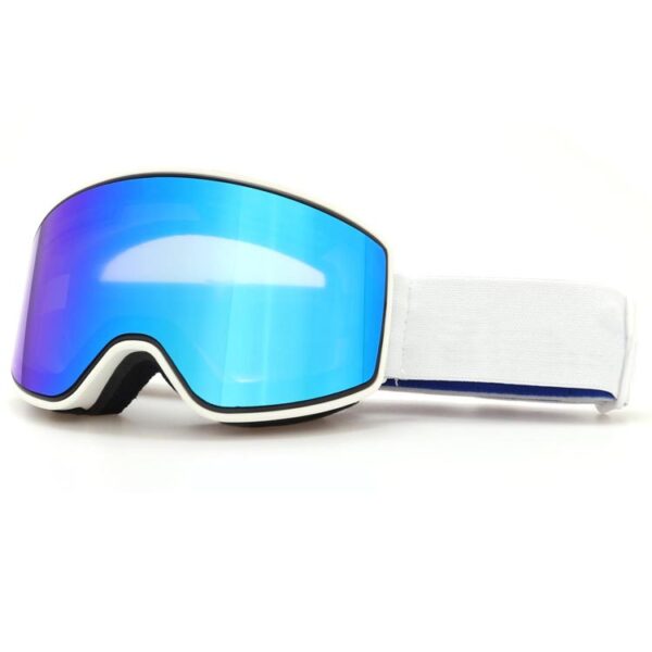 Anti fog snow goggles cylindrical lens customizable